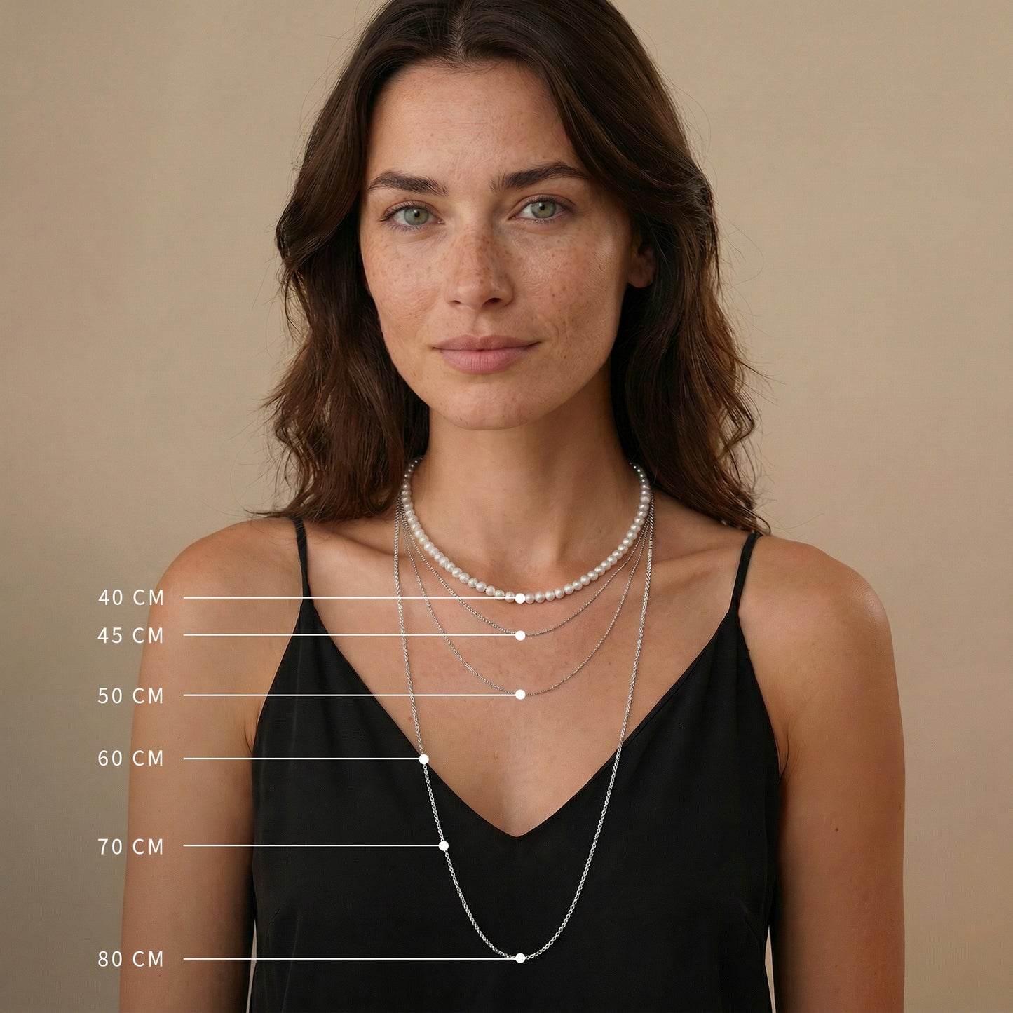 Halskette 925er Silber Twist mit Zirkonia