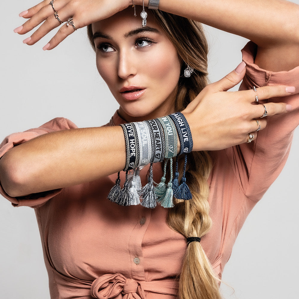 Armband Baumwolle Believe In You
