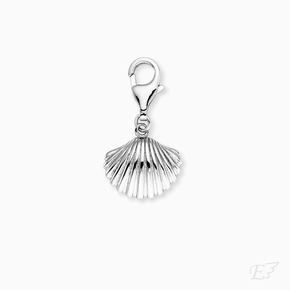 Charm 925er Silber Aloha Muschel