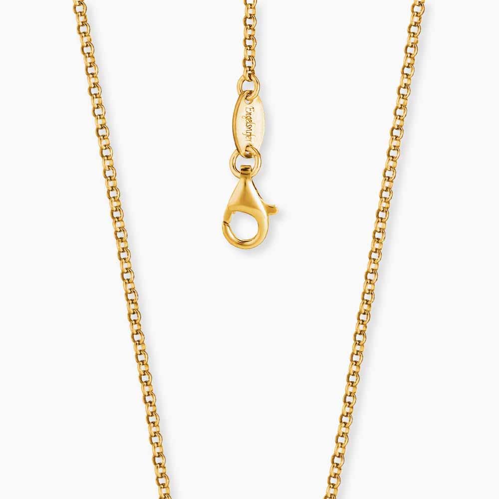 Erbskette 925er Silber Gold