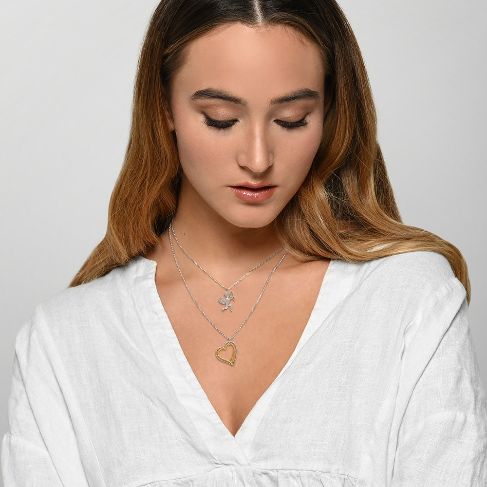 Halskette 925er Silber Amor