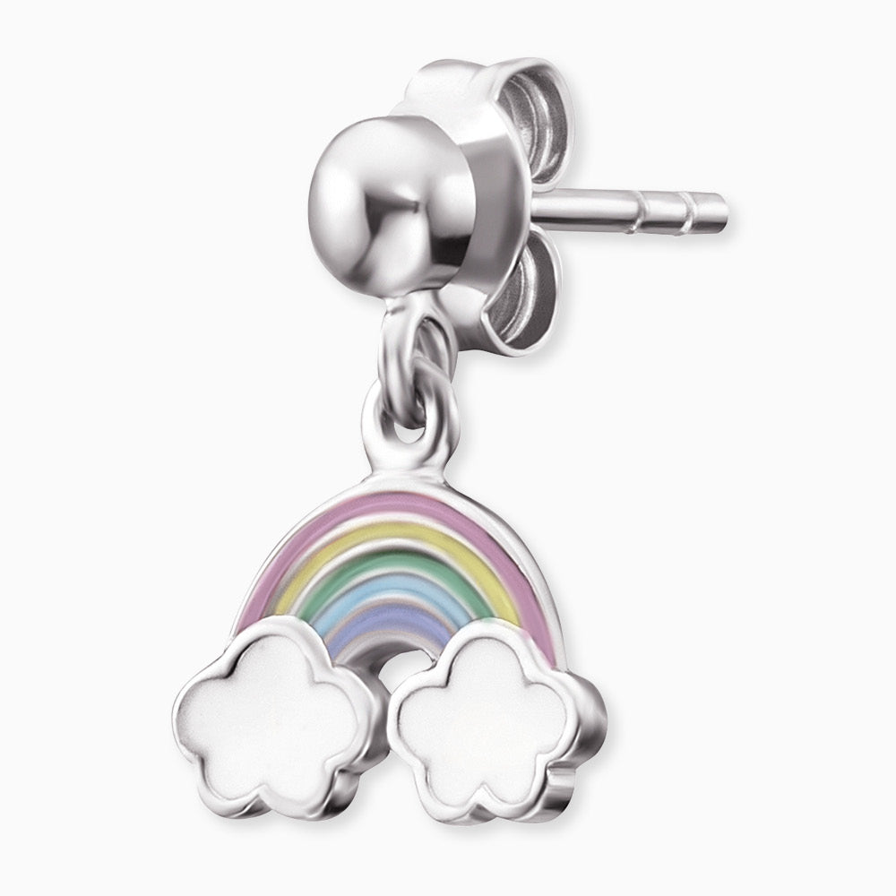 Engelsrufer Kinderohrringe mit Regenbogen
