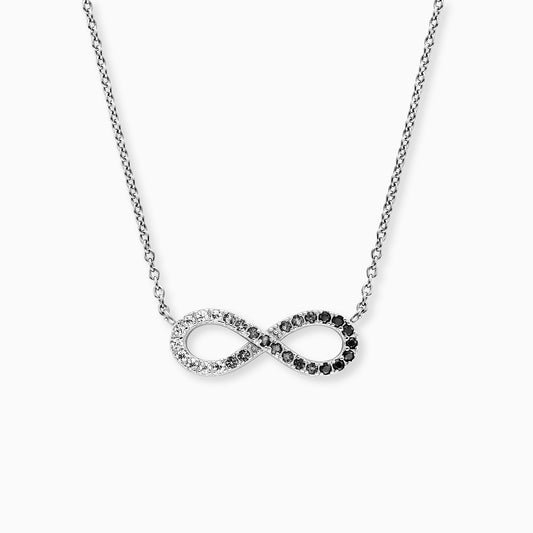 Kette Infinity Silber mit Zirkonia