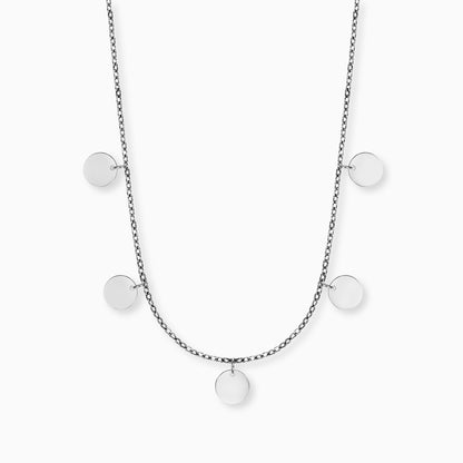 Grußkarte Happy Soul mit Halskette Edelstahl Silber