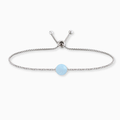 Engelsrufer Damen-Armband silber mit Blauer Achat Stein Powerful Stone