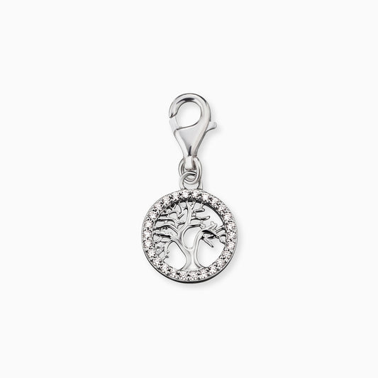 Engelsrufer Tree of Life Charm silver with zirconia