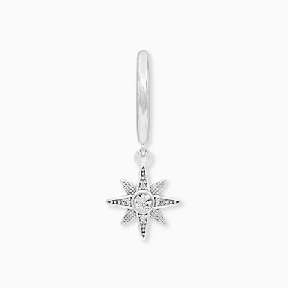 Engelsrufer Silver Creole Women's Silver Star Symbol