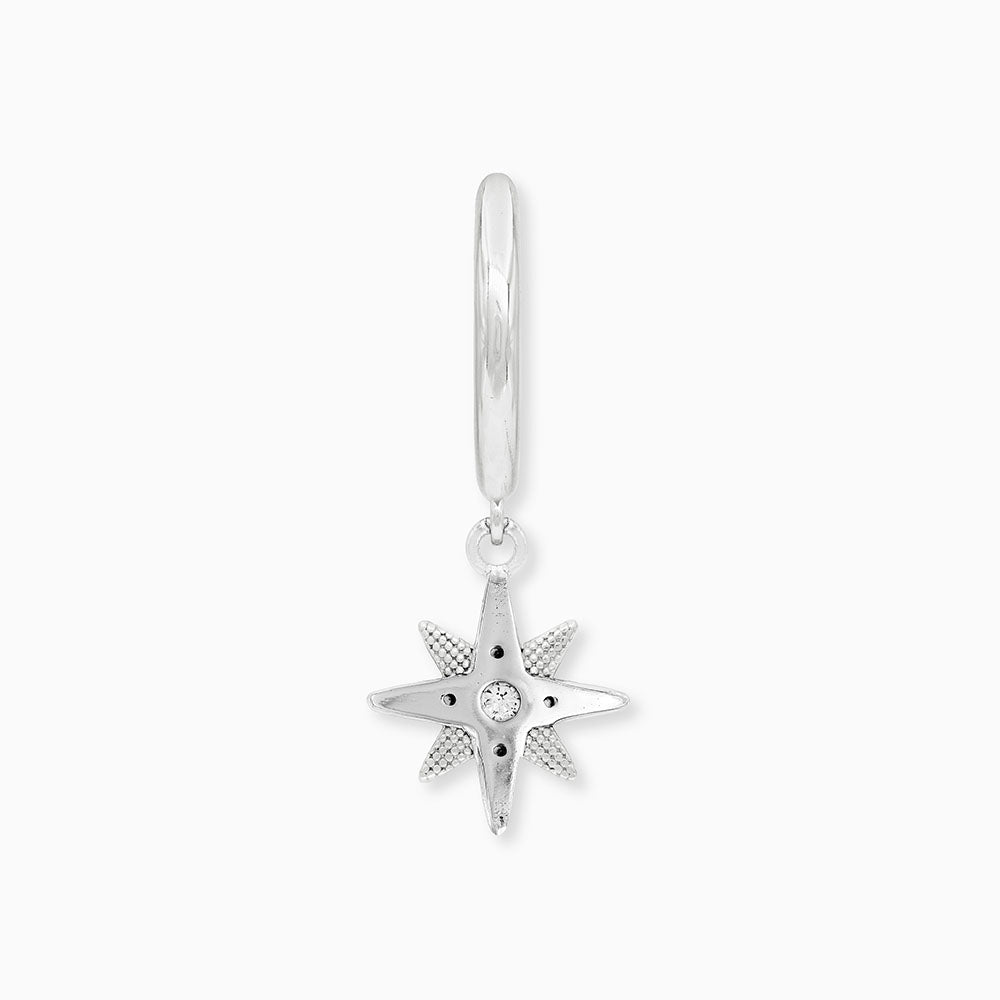 Engelsrufer Silver Creole Women's Silver Star Symbol