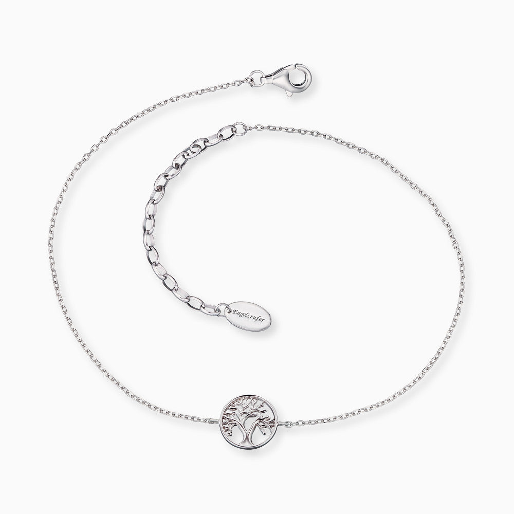 Engelsrufer anklet tree of life ladies silver 22+5 cm