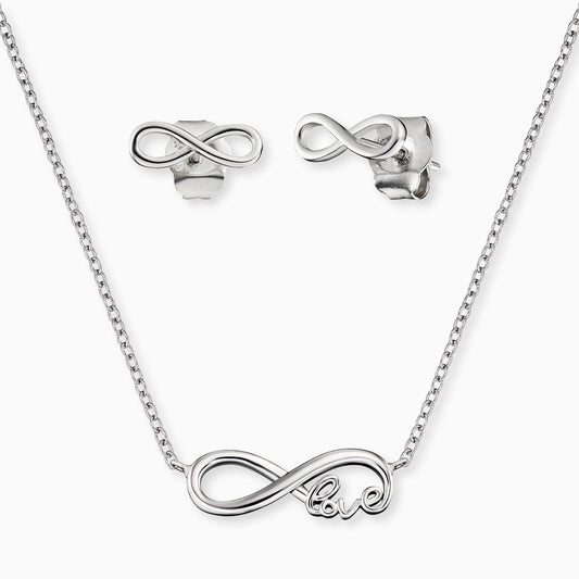 Set Infinity Love Silver