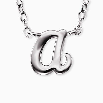 Engelsrufer women's necklace initials all letters with zirconia stone