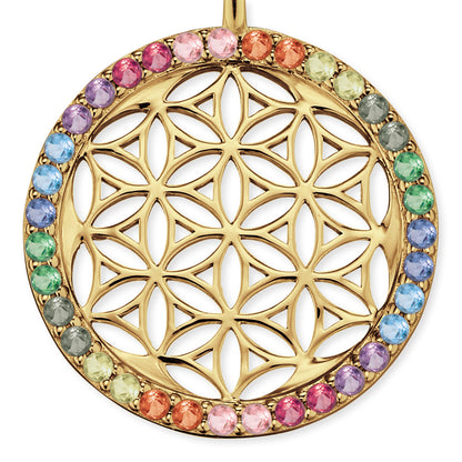 Engelsrufer necklace flower of life with zirconia