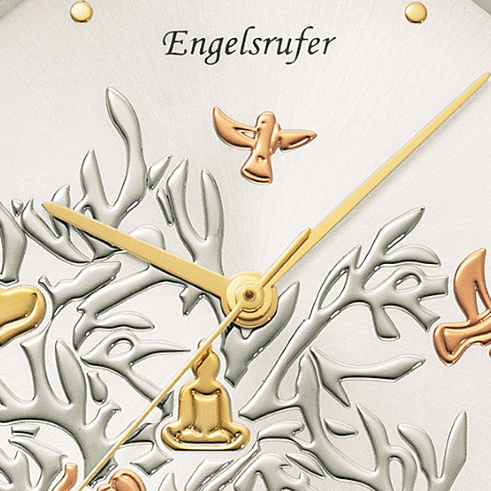 Engelsrufer watch Tree of Life analogue with gold mesh band