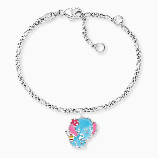 Engelsrufer girls children's bracelet silver with elephant pendant