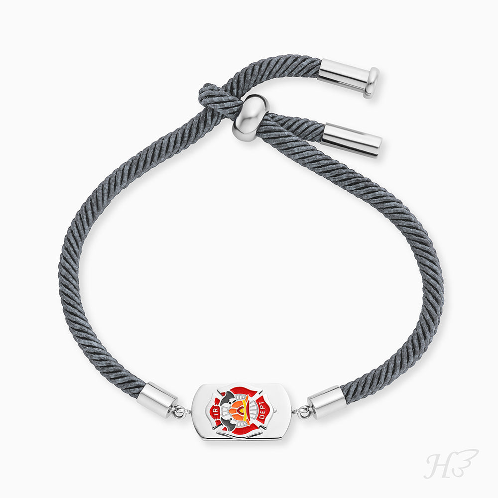 Herzengel Schulstart-Set: Armband & Kette Feuerwehr + Taschenlampe