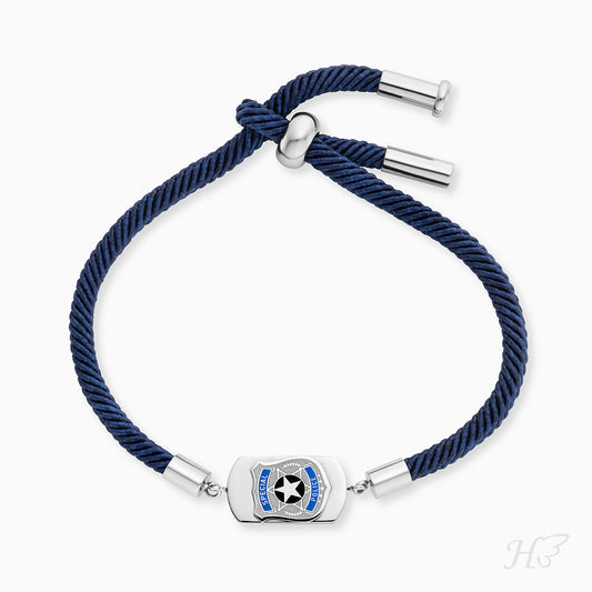 Engelsrufer children's bracelet boys stainless steel with police enamel