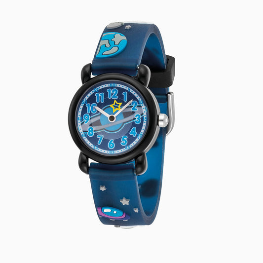 Herzengel Kinderuhr mit astronautmotiv in Multicolor