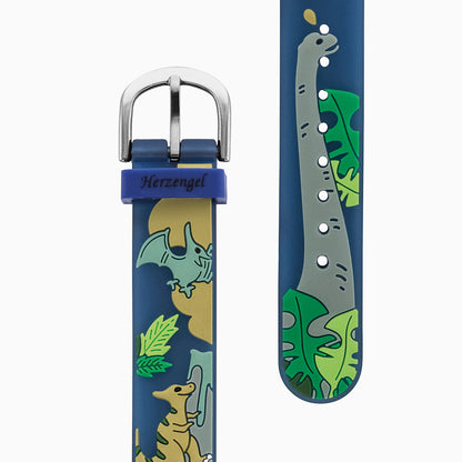 Engelsrufer children's watch dinosaur multicolor for boys including pencil case