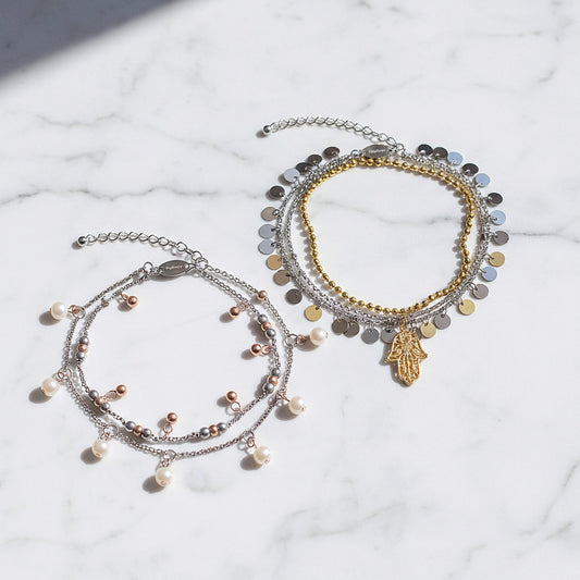 2er Schmuckset BOHO 2 in 1